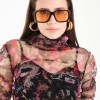 Büzgülü Mini Elbise-Pembe