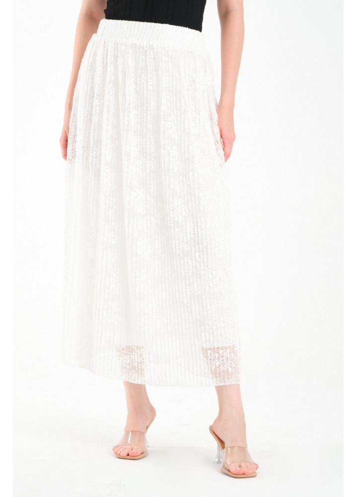 Pliseli Maxi Etek