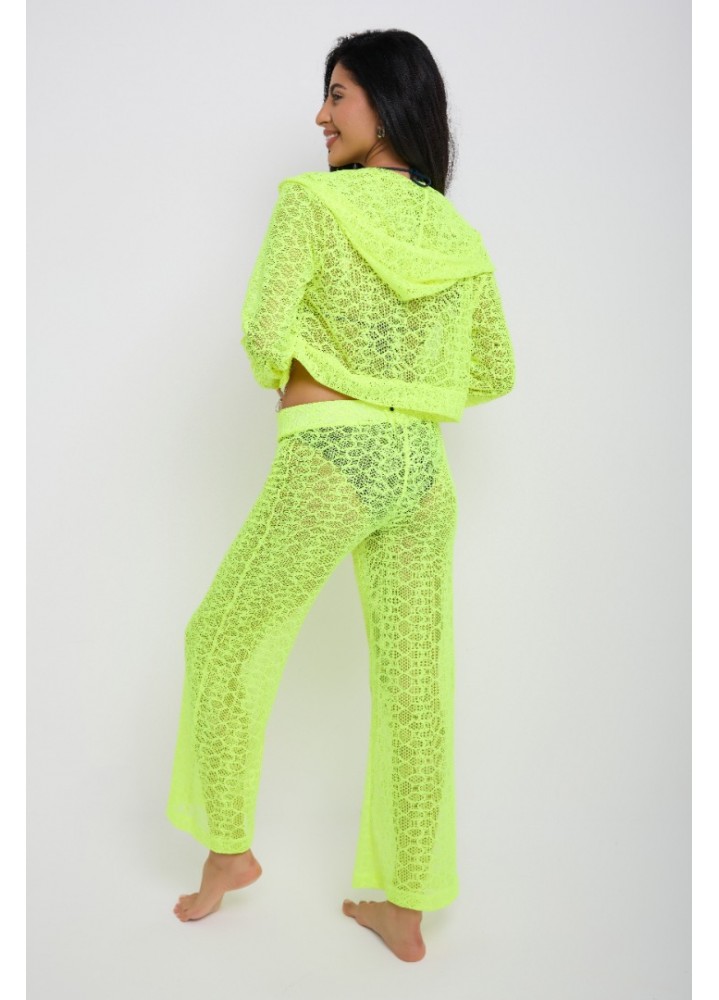 Tek Alt Giyim Pantolon-Neon Yeşil Renk Tek Alt Giyim Pantolon-Neon Yeşil Renk