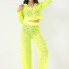 Tek Alt Giyim Pantolon-Neon Sarı Renk Tek Alt Giyim Pantolon-Neon Sarı Renk