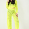 Tek Alt Giyim Pantolon-Neon Sarı Renk Tek Alt Giyim Pantolon-Neon Sarı Renk