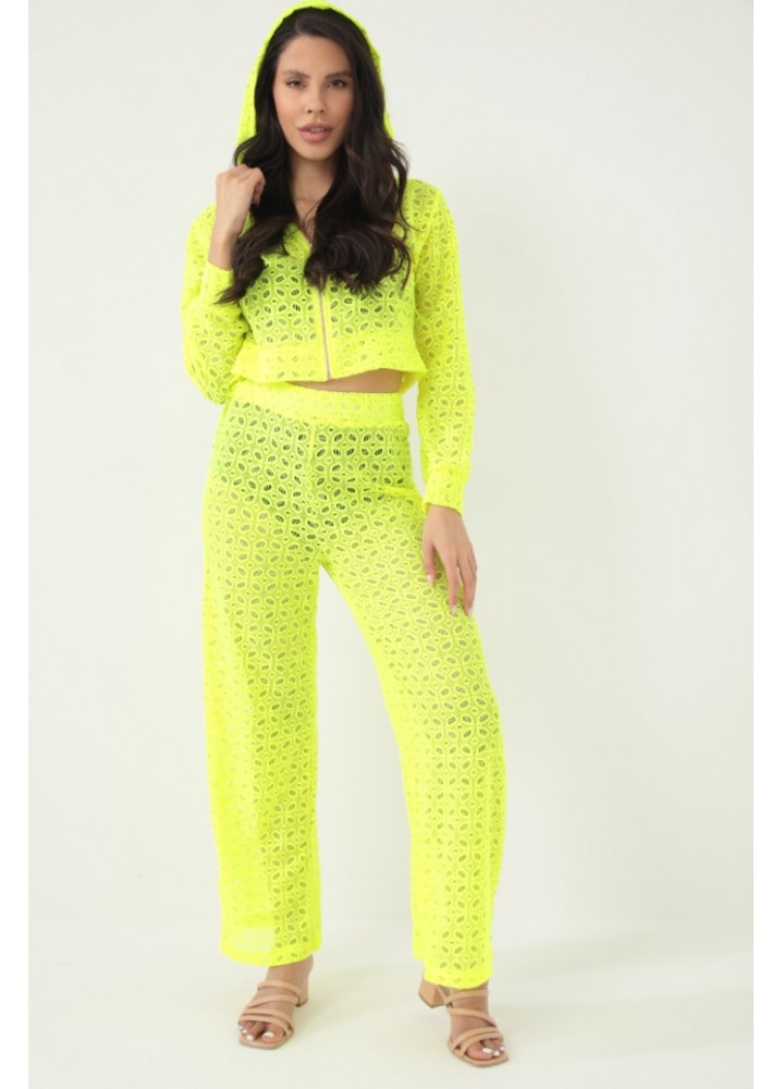 Tek Alt Giyim Pantolon-Neon Sarı Renk Tek Alt Giyim Pantolon-Neon Sarı Renk