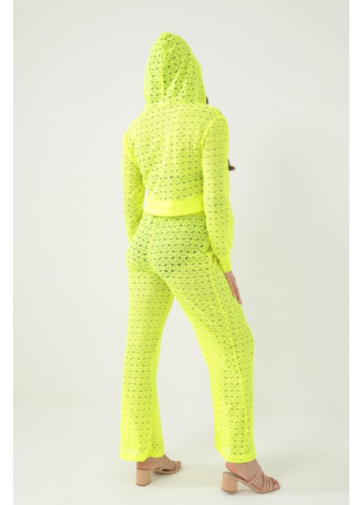 Tek Alt Giyim Pantolon-Neon Sarı Renk Tek Alt Giyim Pantolon-Neon Sarı Renk