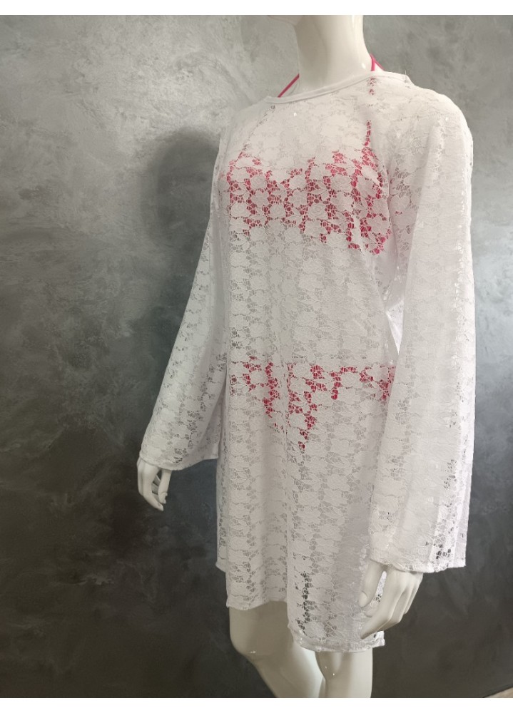 Sırtı Açık Dantel Elbise