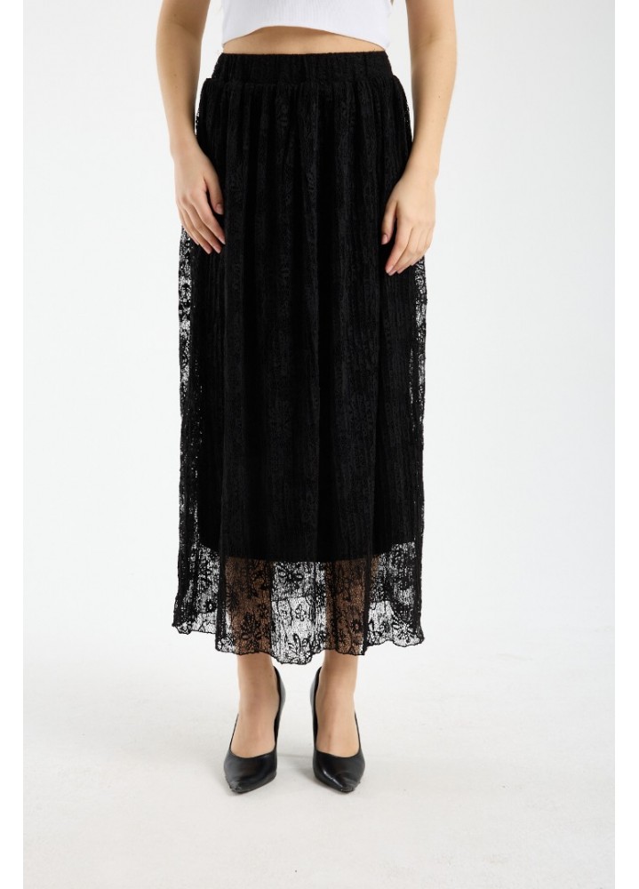 Pliseli Maxi Etek